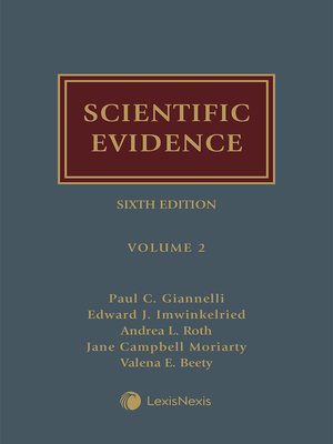 cover image of Scientific Evidence